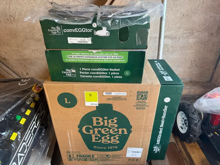 BIG GREEN EGG LARGE Starterset Unbenutzt in Originalverpackung